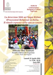 La devozione Sikh nei Nagar Kirtan (Processioni Religiose) in Italia. Il rituale espresso nello spazio sonoro